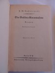 DOSTOJEWSKI, F.M. - Die Brüder Karamasow. Roman. Vollständige Ausgabe. Übersetzt von B. von Loßberg. 2 delen compleet.