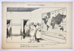 Braakensiek, Johan (1858-1940) - [Original lithograph/lithografie by Johan Braakensiek] Koloniën gezocht voor Duitschland, 8 April 1906, 1 pp.