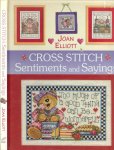Elliot Joan   en Photography  Lucy Mason met Editor  Ali Myer - Cross Stitch Sentiments & Sayings