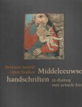 BUSINE, LAURENT & LUDO VANDAMME - Besloten wereld open boeken. Middeleeuwse handschriften in dialoog met actuele kunst