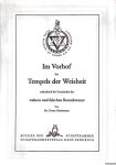 Hartmann, Franz - Im Vorhof des Tempels der Weisheit: enthaltend die Geschichte der wahren und falschen Rosenkreuzer