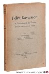 Dopp, Joseph. - Félix Ravaisson. La Formation de sa Pensée d'après des documents inédits. Dopp, Joseph. - Félix Ravaisson. La Formation de sa Pensée d'après des documents inédits.