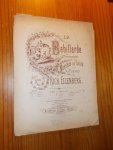 EILENBERG, RICH., - La Babillarde (Plappermaulchen). Morceau de salon pour piano.