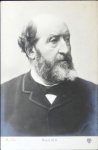 Augier, Émile: - [Fotopostkarte, halbe Figur nach halbrechts]