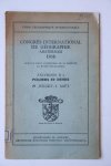 [Union Géographique Internationale] - Congrès international de Géographie. Amsterdam 1938, Excursion B 2 POLDERS ET DUNES 29 Juillet-1 Août., Amsterdam, Koloniaal instituut, Mauritskade 63. 70 pp. With folding colored map op Geologisch-Waterstaatkundige Kaart van Rijnland door Ir....