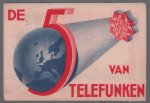 n.n - DE 5 van Telefunken - Vult uw radioprogramma aan met TELEFUNKEN Gramafoonplaten - Men hoort ze telkens met meer genoegen