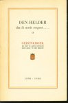 anonymous - Den Helder, dat ik nooit vergeet.... Dl. 2: Gedenkboek bij het 50-jarig jubileum der R.H.B.S. te Den Helder, 1898-1948