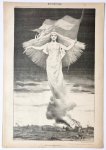Braakensiek, Johan (1858-1940) - [Original lithograph/lithografie by Johan Braakensiek] Kersttijd 1900, 23 December 1900, 1 pp.