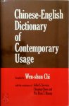 Wen-Shun Chi [Ed.] - Chinese-English Dictionary of Contemporary Usage