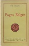 Emile Verhaeren - Pages belges