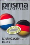 Linden, G.A.M. van der - Prisma woordenboek Nederlands - Duits