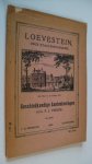 Verlee P.J. - Loevestein onze staatsgevangenis   Geschiedkundige aanteekeningen