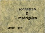 Adriaan Peel 203048 - Sonnetten & madrigalen