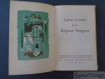 Marianna Alcaforado [atrribué à Gabriel-Joseph de Lavergne, vicomte de Guilleragues] et Pauline Peugniez (ills.) / - Lettres d'amour de la Religieuse Portugaise.