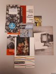 Kodak & Asahi Pentax & Peco & Bolex Paillard - and others - 7x flyer: 1) Kodak Retina IIc u. IIIc: Het Retina-systeem; 2) Compleet fotografisch systeem Saahi Pentax: lenzen en toebhoren; 3) Supertechna; 4) Peco: die vielseitige studien-kamera; 5) De Weston "Universal" Master II; 6) . . .