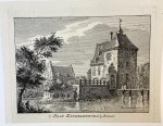 Spilman, Hendricus (1721-1784) after Beijer, Jan de (1703-1780)Spilman, Hendricus (1721-1784) after Beijer, Jan de (1703-1780) - [Antique print] 't Slot Kinkelenburg bij Bemmel.