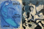 Marc Chagall 12542, Jean Wahl 182388, Meyer Shapiro 182389, Gaston Bachelard 12638 - Verve: Marc Chagall - Bible / Dessins pour le Bible.  Vol VIII Nr. 33/34 - Vol. X Nr. 37/38