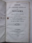 Harpe, J.F. de la. - Abrégé de l'histoire Générale des voyages. Nouvelle édition, revue, corrigé et augmentée d'un extrait des voyages les plus récens par M. le Baron de Roujoux. Voyages en Asie. Tome I, III, V, VI et VII.