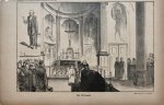 Braakensiek, Johan (1858-1940) - [Original lithograph/lithografie by Johan Braakensiek] De Uitvaart, 24 Maart 1889, 1 pp.