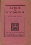 Alexandre Arnoux  / D. Galanis - nuit de Saint Barnab  .