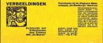 EEKMAN, Nico - Verbeeldingen. Portefeuille met 18 Houtsneden door Eekman 1921 'De Boeren'. (Prospectus).