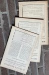Reve, W.F. Hermans e.a, Karel van het - 'Het verweesde boekenbal' en reacties in Hollands Weekblad 185-187.