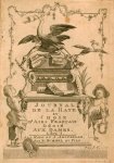 Journal: - Journal de La Haye ou choix d`airs Français dédiés aux dames. Libro I, IV