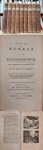 FLAVIUS, JOSEPHUS. & MARTINET, J.F. - Alle de werken van Flavius Josephus. Met aanmerkingen uitgegeven, door J.F. Martinet. Met nieuwe plaaten. 8 delen plus Deel 9:  Flavius Josephus of de vyf boeken van Egesippus van de Joodsche oorlogen en de verwoesting van Jerusalem. In totaal...