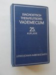 EBSTEIN, ERICH (U.A.), - Diagnostisch therapeutisches Vademecum fur Studierende und Artze.
