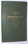 Greeff, R. - Anleitung zur mikroskopischen Untersuchung des Auges.
