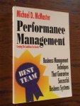 McMaster, Michael D. - Performance Management. Creating the conditions for results