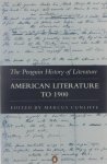 Marcus Cunliffe - American Literature to 1900