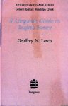 Leech, Geoffrey N. - A Linguistic Guide to English Poetry