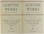 Goethe - Goethe Werke in zwei Bände