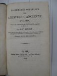Volney, C.-F. - Recherches nouvelles sur l'histoire ancienne. Iere, IIe et IIIe partie.