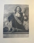 Persijn, van Reinier (1615-1668) - [Original lithography, ca 1860] Portrait print of admiral (Admiraal) Egbert Meeuwsz. Kortenaer, Cortenaer (1604-1665), 1 p.