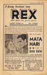 MATA HARI - De film Mata Hari. Programma CINEAC, Den Haag, 7-13 Juli 1939.