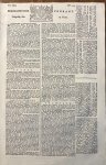  - Newspaper Dordrecht 1822 | Dordrechtsche courant 19 maart 1822, no 34, Blussé & Comp Dordrecht, 1 p.