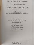 Hamp V, Stengel M, kürzinger J. - Die Bibel. Die heilige schrift des alten und neuen testamentes. MIT farbtafeln  vond Rembrandt Harmensz van Rijn