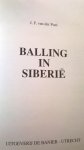 Poel - Balling in siberie , terug naar Siberië, vlucht uit Siberië