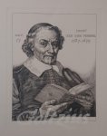 REITSMA-VALENÇA, ENGELIEN, - Portrait of Dutch poet Joost van den Vondel