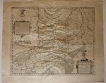 Ortelius, Abraham   Martini, Aegidius - Limburgensis ducatus tabula nova    Originele kopergravure