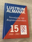 Redactie; Boekhout - Lustrum almanak, vereniging van Registercontrollers, 15, 1988-2003