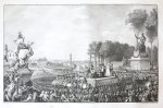 Helman, I.S.; - Prent: 'Journee du 16 Octobre 1793', gravure door Helman naar Monnet, uitg.: l'Auteur, Rue Honore 1497.