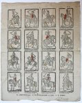  - Centsprent: [Militaire Ruiterij]. No. 50.
