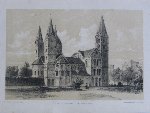 Lithografie - De OLV Munster te Roermond