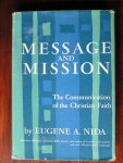 Nida, E.A. - Message and Mission. The communication of the christian faith