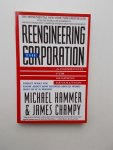 HAMMER, MICHAEL EN CHAMPY, JAMES, - Reengineering the corporation.