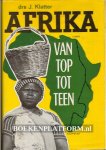 Klatter, J. - Afrika van top tot teen