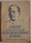 Beuns J J W - Lessen over de Encycliek Quadragesimo Anno Uitgegeven in de serie Katholieke Levensleer in opdracht van het Katholieke Comite van Actie voor God